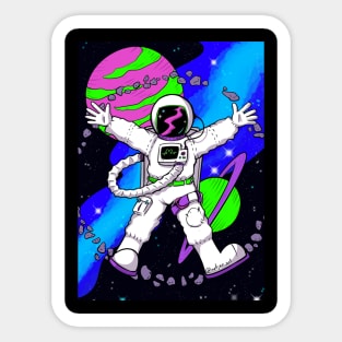 Astronaut Sticker